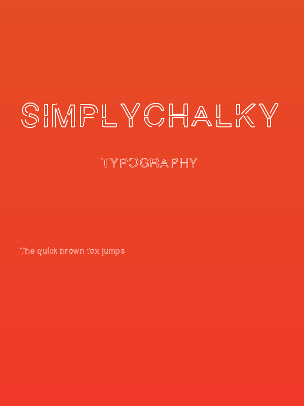 SimplyChalky Poster