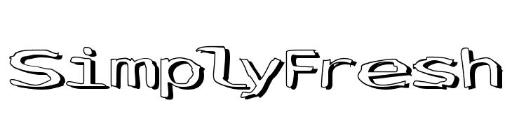 SimplyFresh Font