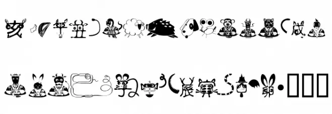 SimplyFriends Fuentes MINÚSCULAS