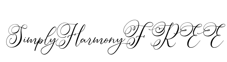 SimplyHarmonyFREE  font caratteri gratis