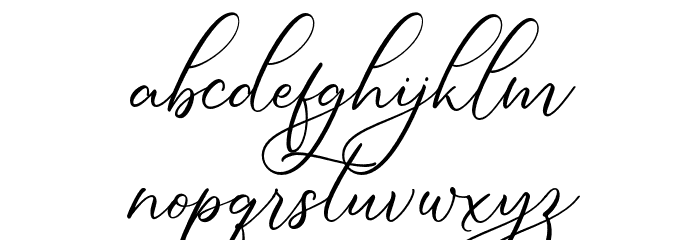 SimplyHarmonyFREE Font LOWERCASE
