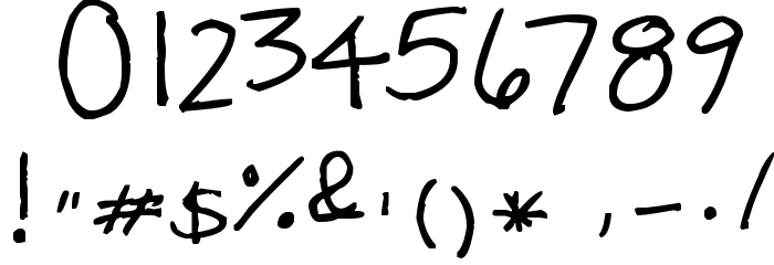 SimplyLin Font OTHER CHARS
