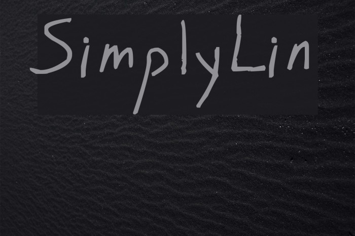 SimplyLin Font examples