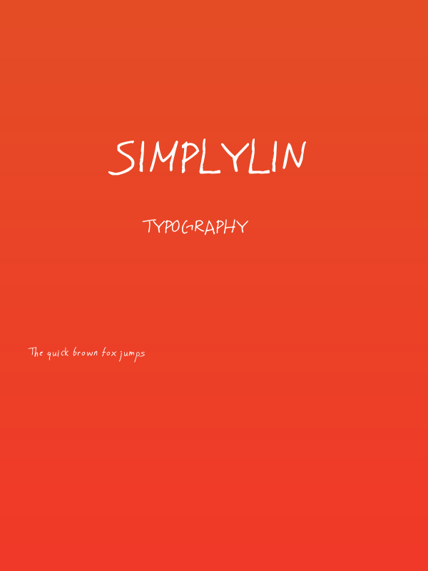 SimplyLin Poster