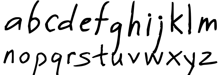 SimplyLin Font LOWERCASE