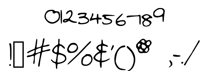 SimplySimple Font OTHER CHARS