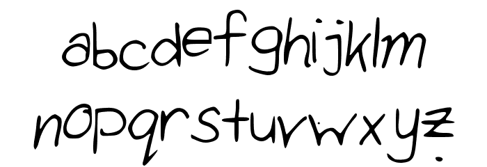 SimplySimple Font LOWERCASE