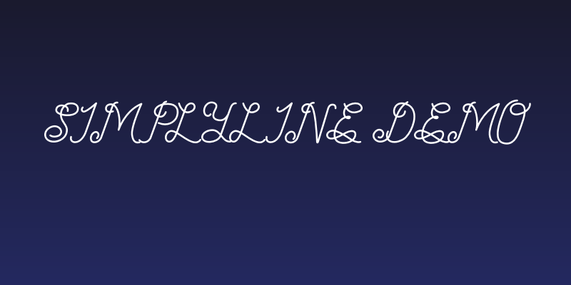 Simplyline Demo Social Header