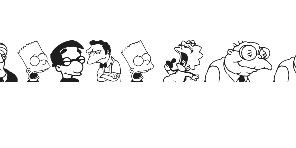 Simpsons MmmmFont Logo