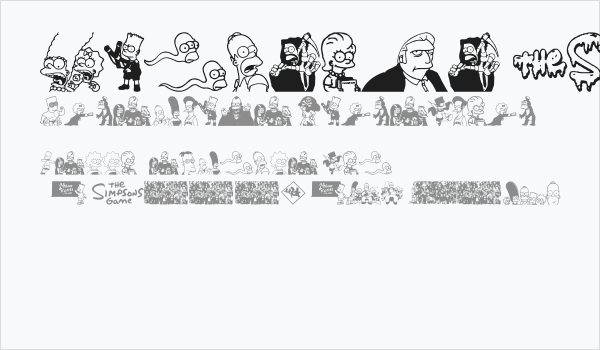 Simpsons Treehouse of Horror Business Card