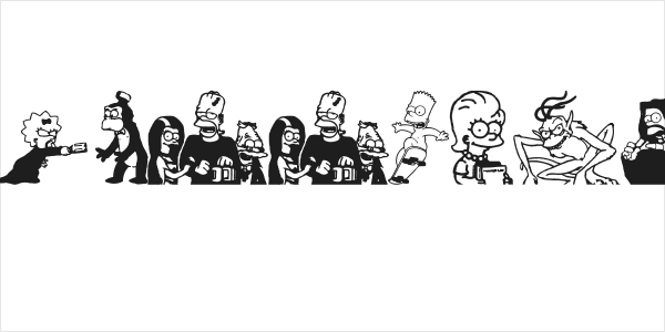 Simpsons Treehouse of Horror Logo