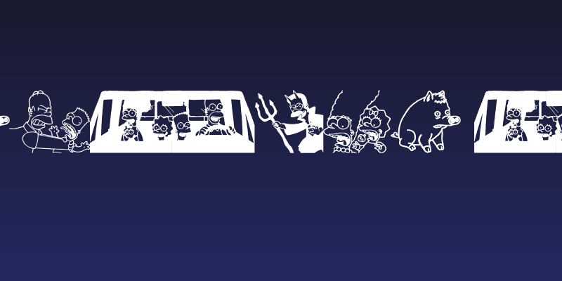 Simpsons Treehouse of Horror Social Header