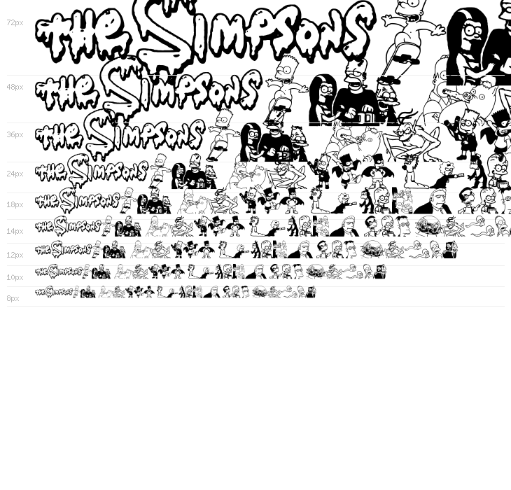 Simpsons Treehouse of Horror Waterfall