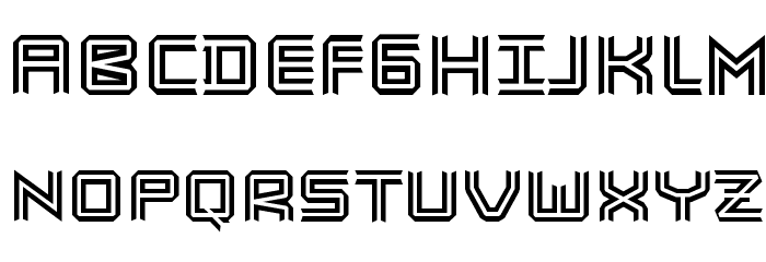 Simulacre Font LOWERCASE