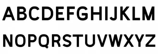 Simvoni Bold フォント 大文字