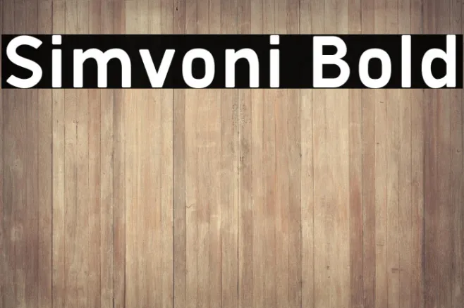 Simvoni Bold Example 3