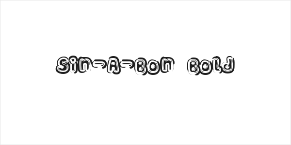 Sin-A-Bon Bold Logo