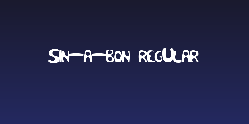 Sin-A-Bon Regular Social Header