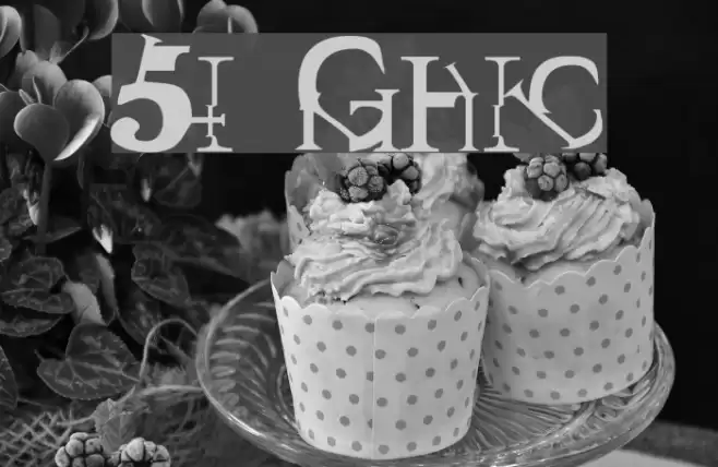 Sin Gothic Font examples