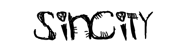 SinCity  Free Fonts Download