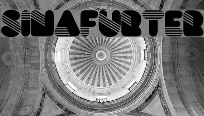 Sinafurter Font examples