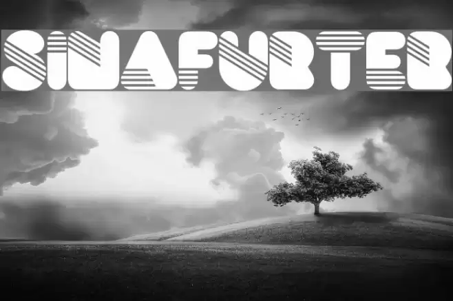 Sinafurter Font examples