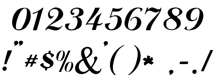 Sinami Regular Font OTHER CHARS