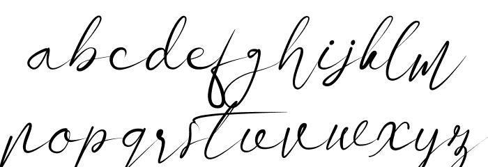 Sinatra Font LOWERCASE
