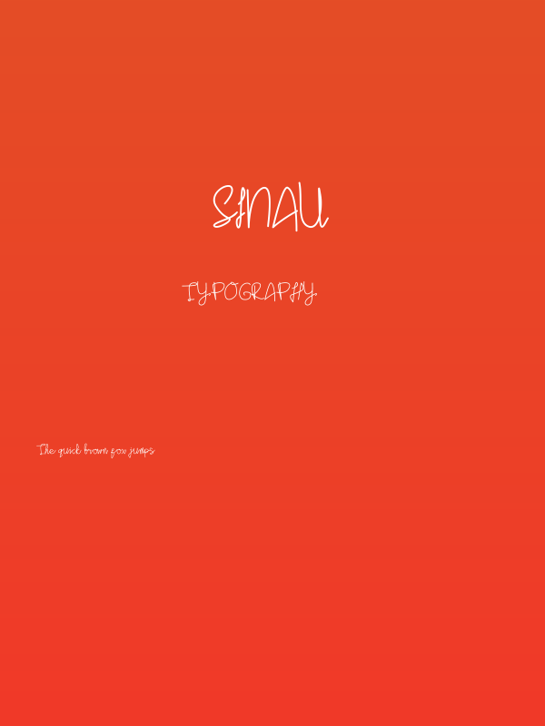 Sinau Poster