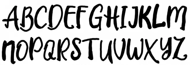 Sinauw Font Litere mari
