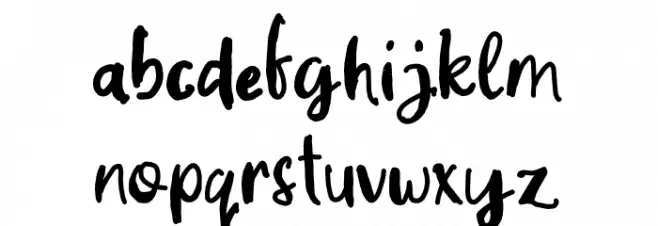 Sinauw خط أحرف صغيرة