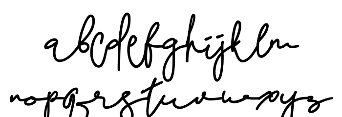 Sinawane Font LOWERCASE