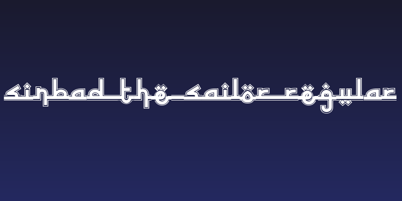 Sinbad the Sailor Regular Social Header