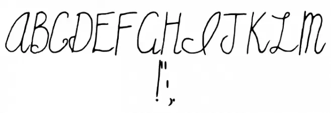 Sincerely Yours Regular Font OTHER CHARS