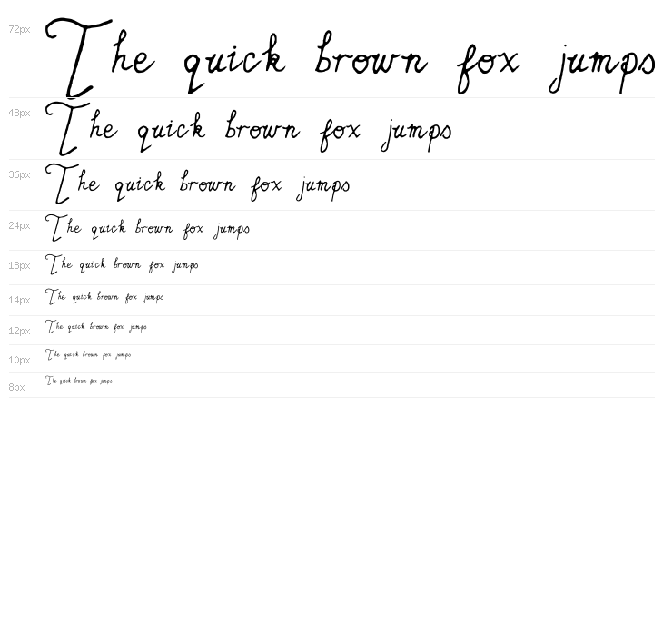 Sincerely Yours Regular Waterfall