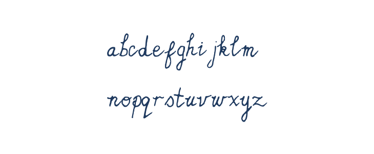 Sincerely Yours Regular Lowercase