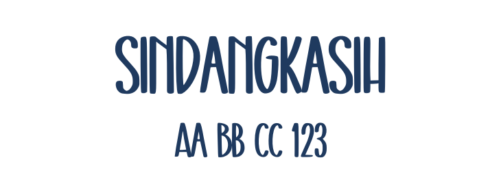 Sindangkasih Font Preview