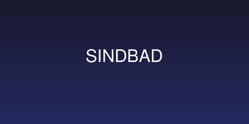 Sindbad Social Header