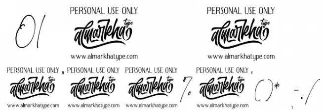 Sindenetta Font OTHER CHARS