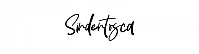 Sindentosca フォント