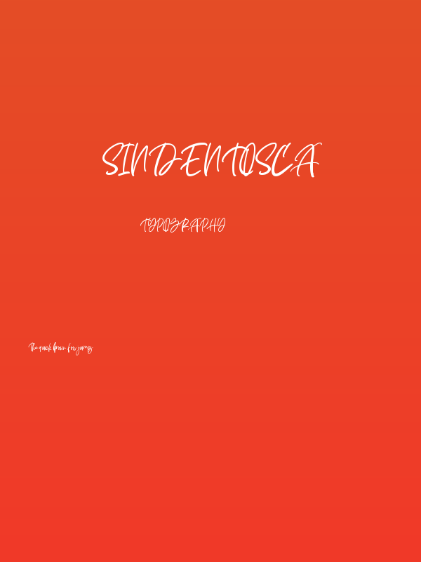 Sindentosca Poster