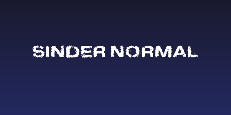 Sinder Normal Social Header