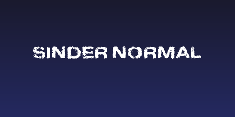 Sinder Normal Social Header