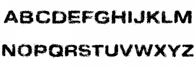 SinderNormal Font LOWERCASE