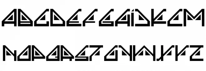 Sindrome フォント 大文字