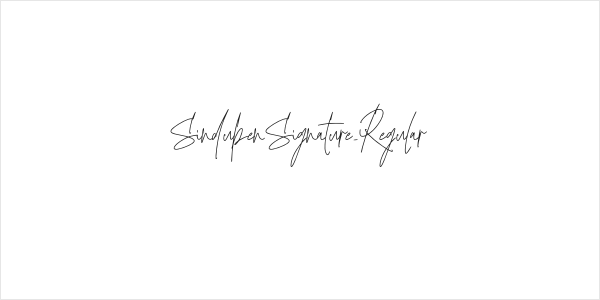 SindupenSignature-Regular Logo