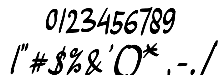 Sindyceta Font OTHER CHARS