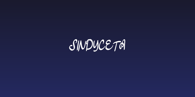 Sindyceta Social Header