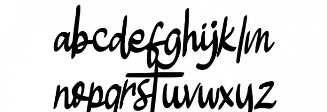 Sindyceta फ़ॉन्ट लोअरकेस