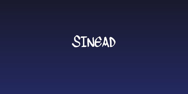Sinead Social Header